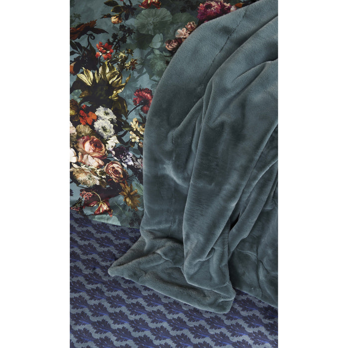 Essenza Furry Plaid Reef green 150 x 200 cm