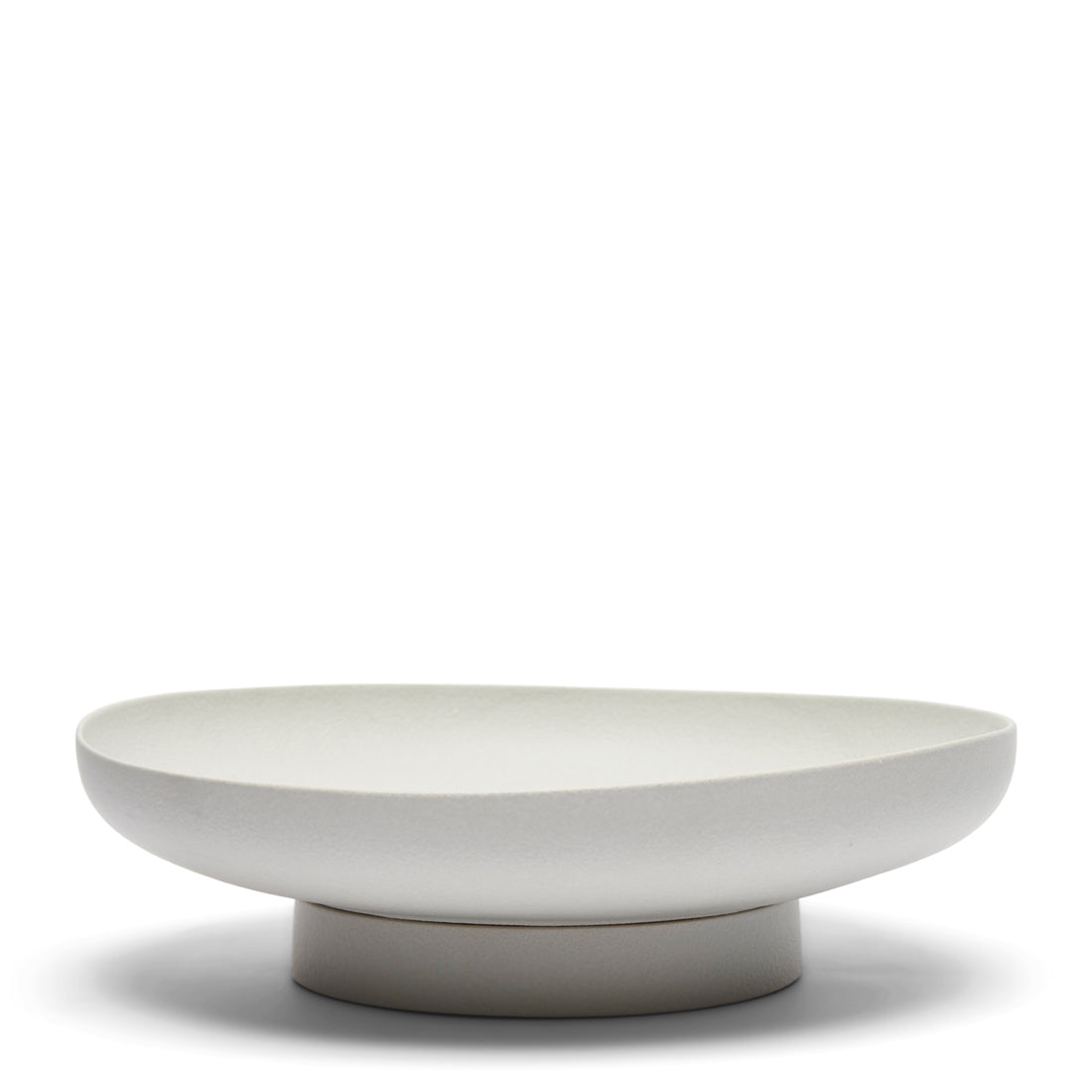 Riviera Maison fruitschaal rond, decoratieschaal mat - Marseille - Wit