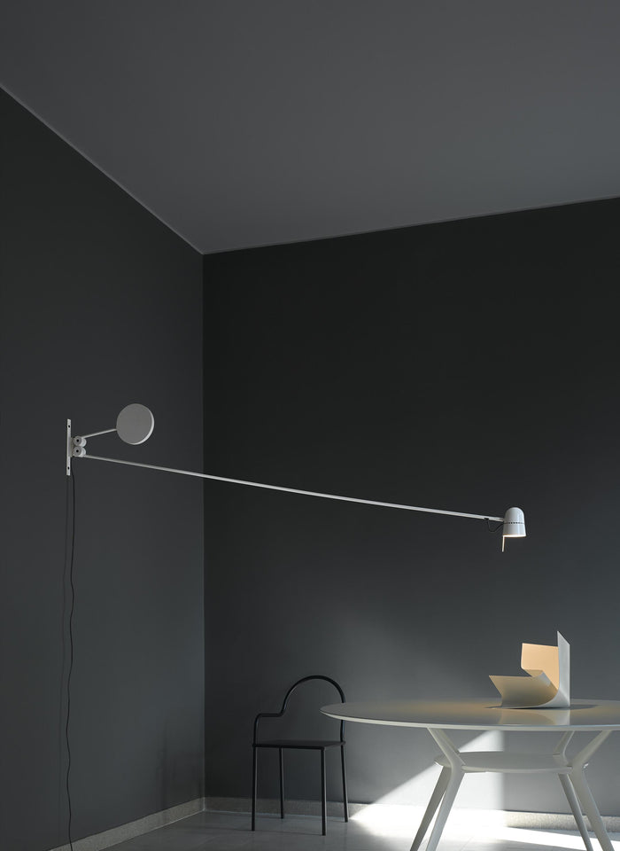 Counterbalance wandlamp LED 199x76,2 wit
