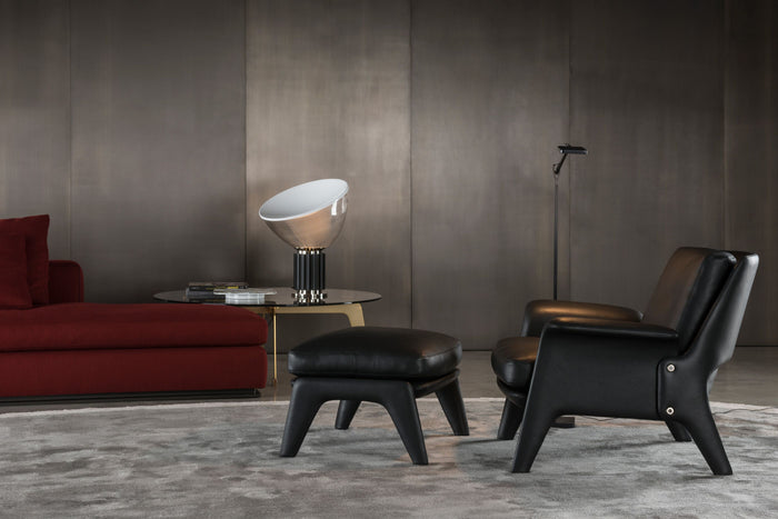 Taccia tafellamp LED PMMA zwart