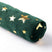 Dutch Decor Tochtstopper 90x10 cm STARS - Tochtrol met sterren - groen