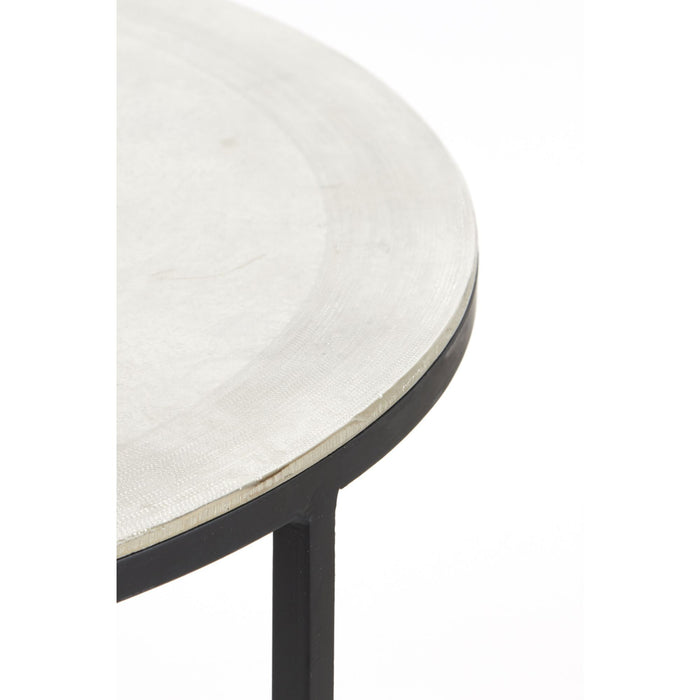 Light&living Salontafel S|2 Ø65x39+Ø75x45 cm TALCA licht goud