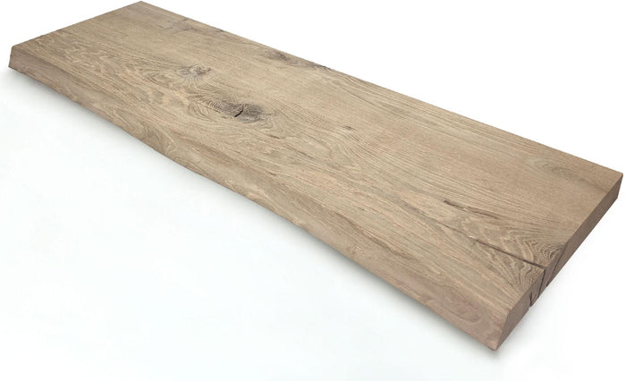 Woodbrothers Oud eiken plank massief boomstam 120x20cm