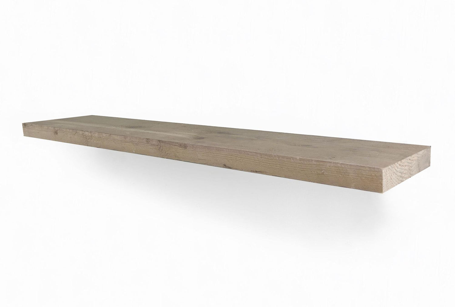 Woodbrothers Zwevende wandplank gebruikt steigerhout 60x20cm