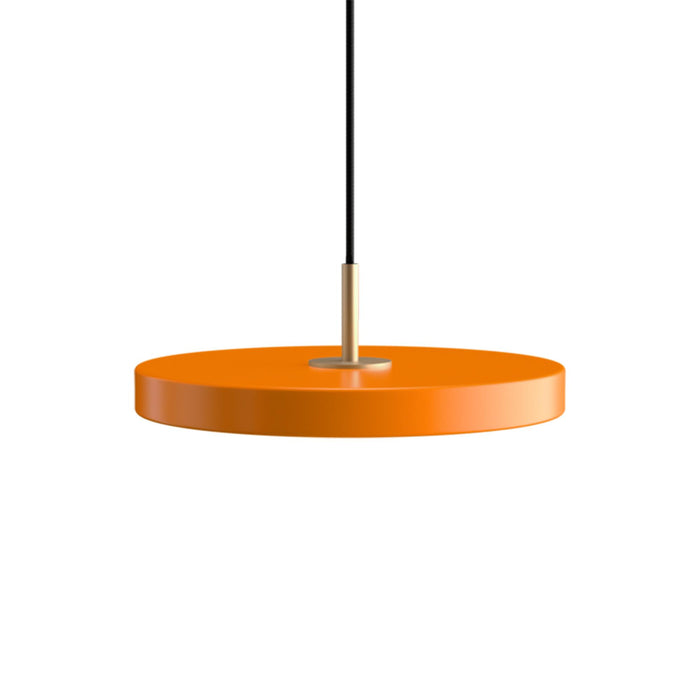 Asteria hanglamp Ø31 LED mini messing|nuance oranje