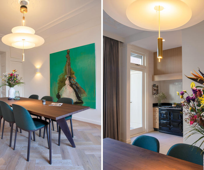 Flamingo 1530 hanglamp LED Ø90 grafiet