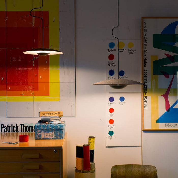 Marset Ginger hanglamp Ø42 LED DALI wengé|wit