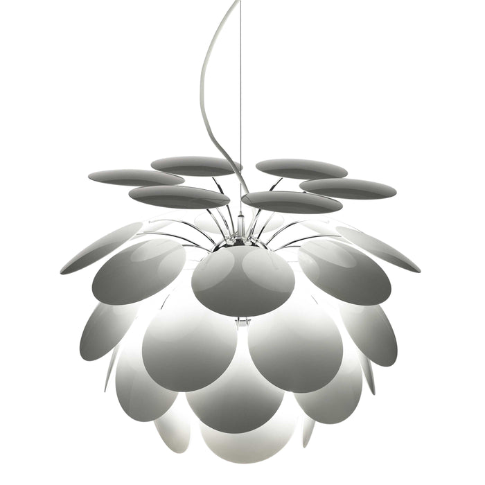 Marset Discocó hanglamp Ø88 wit met 5m snoer