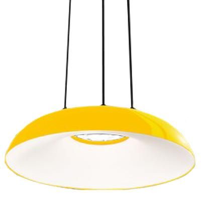 Martinelli Luce Maggiolone hanglamp LED Ø60 geel