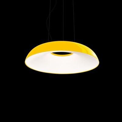 Martinelli Luce Maggiolone hanglamp LED Ø60 geel