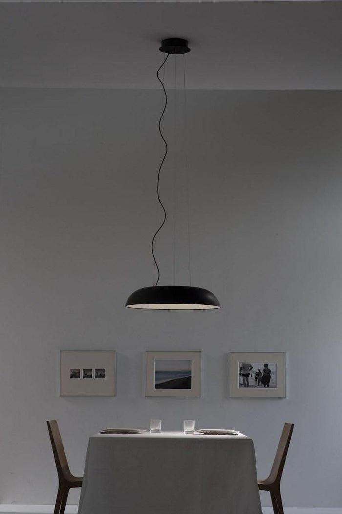 Martinelli Luce Maggiolone hanglamp LED Ø60 geel