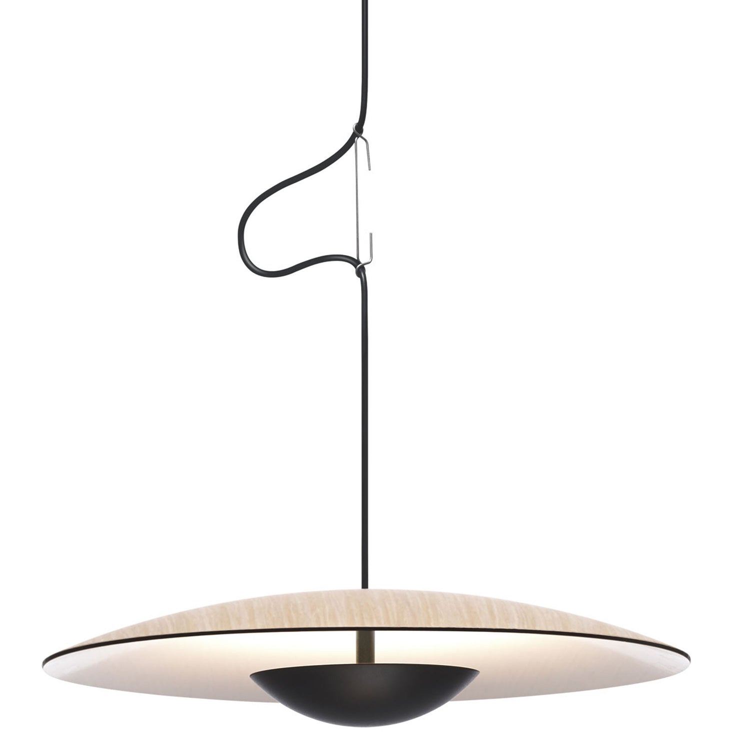 Marset Ginger hanglamp Ø42 LED DALI eiken|wit