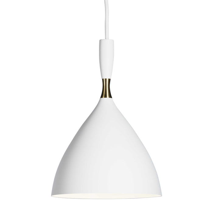 Dokka hanglamp Ø16.5 mat wit