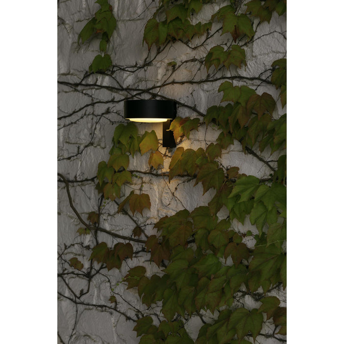 Marset Plaff-on! A wandlamp LED IP65 zwart