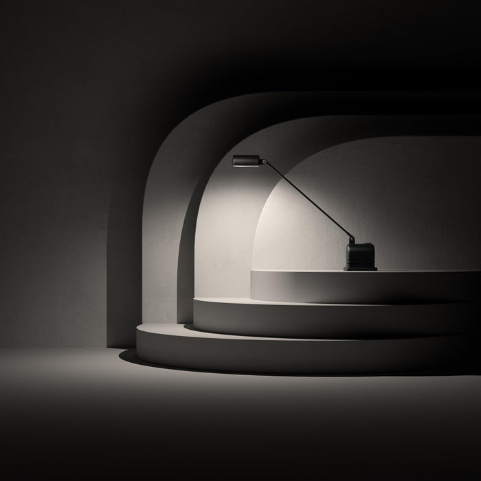 Lumina Daphinette Portatile tafellamp LED oplaadbaar geborsteld nikkel