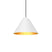 Wever & Ducre Shiek 1.0 hanglamp LED wit|goud
