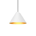 Wever & Ducre Shiek 1.0 hanglamp LED wit|goud