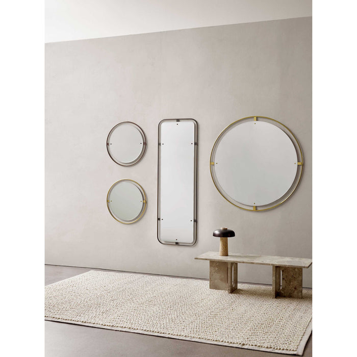 Audo Copenhagen Reverse tafellamp LED travertine|brons