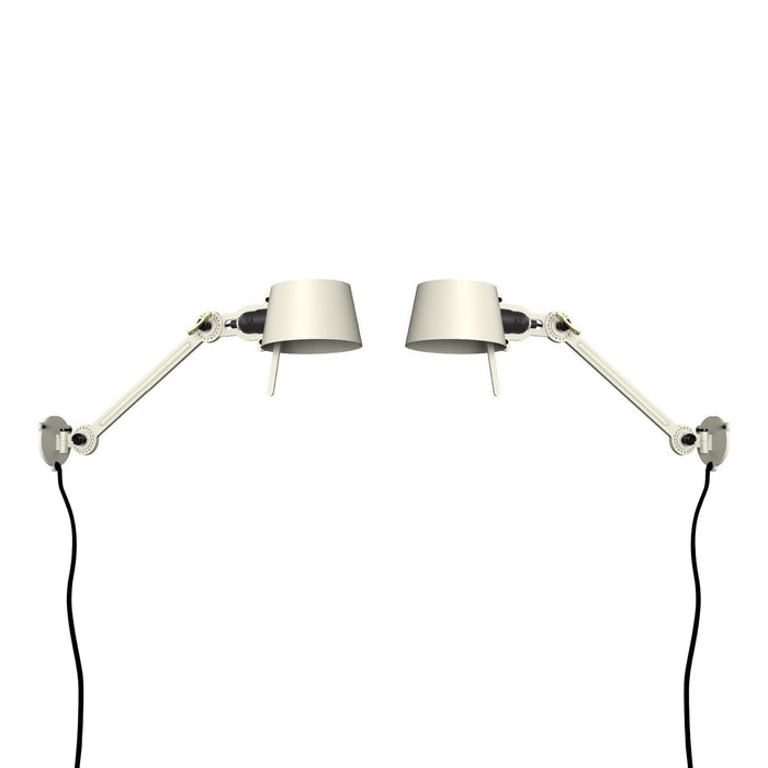 Bolt Bed Sidefit wandlamp met stekker set van 2 Ash Grey
