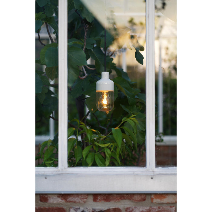 Ifö Electric Ohm hanglamp 100|215 IP44 outdoor met stekker zwart