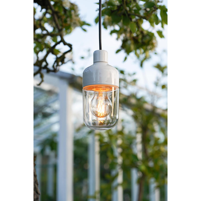 Ifö Electric Ohm hanglamp 100|215 IP44 outdoor met stekker zwart