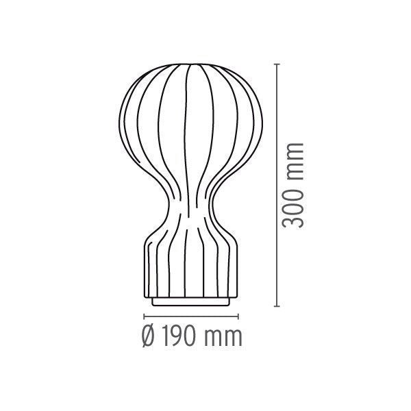 Gatto Piccolo tafellamp