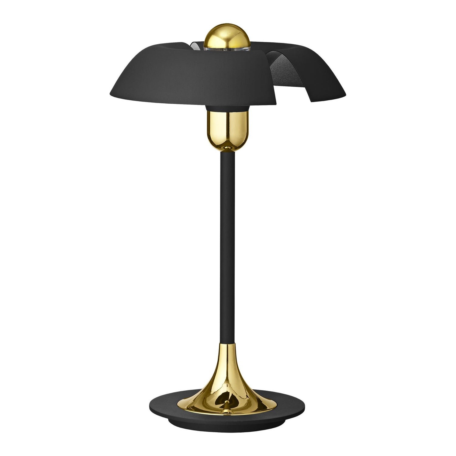 Cycnus tafellamp zwart|goud