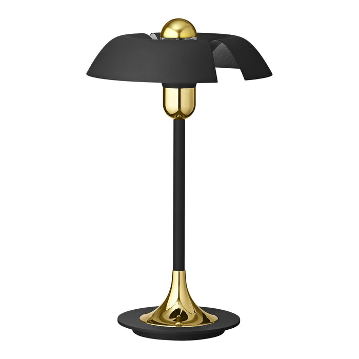 Cycnus tafellamp zwart|goud