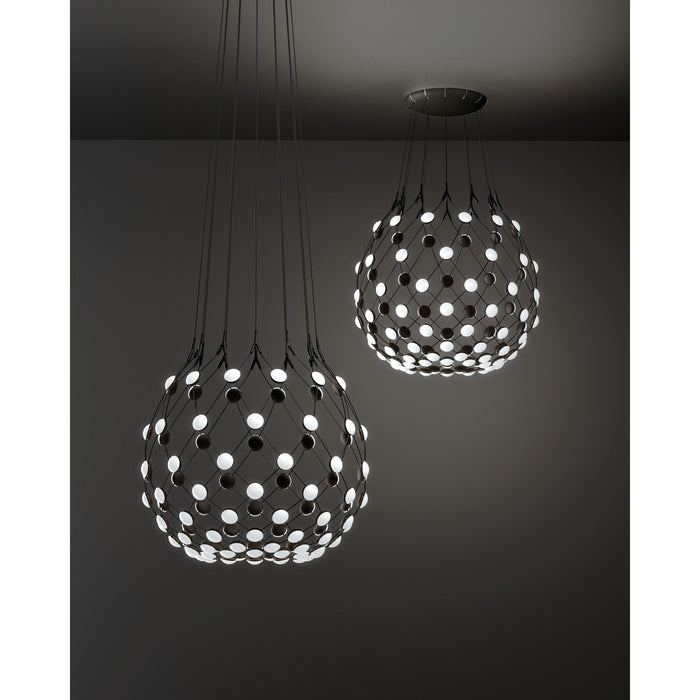 Luceplan Mesh hanglamp Ø55 LED 1m snoer