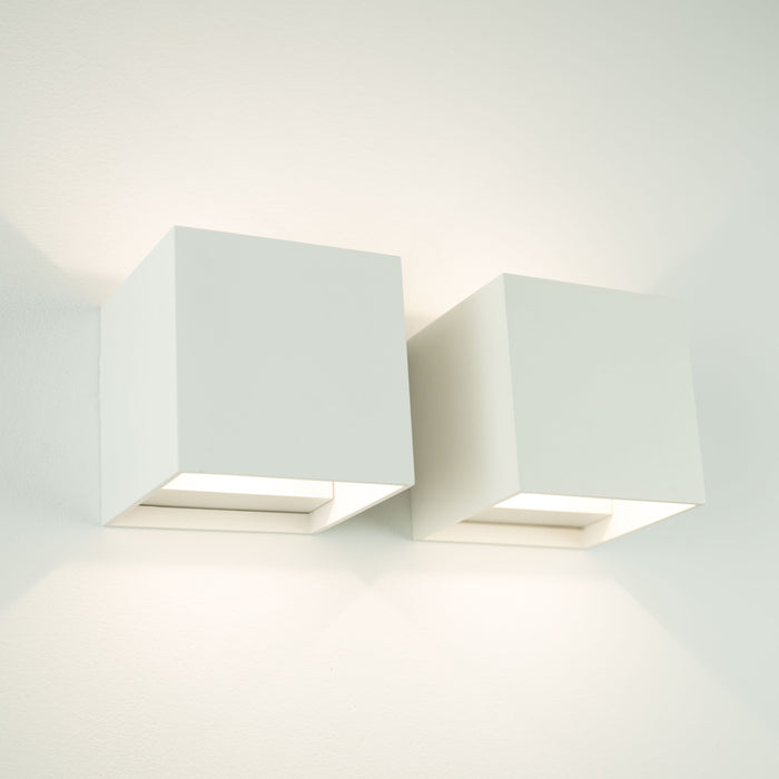 Wever & Ducre Box 2.0 wandlamp LED wit