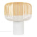 Forestier Bamboo Light tafellamp large wit