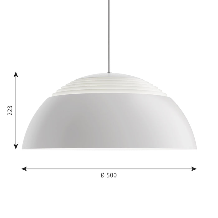 AJ Royal 500 hanglamp Ø50 LED V3 wit