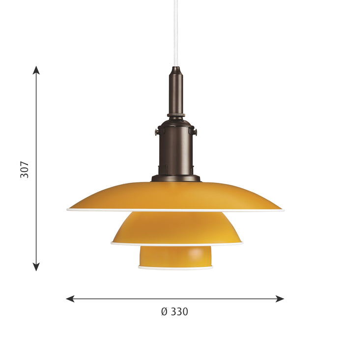 PH 3,5-3 hanglamp Ø33 groen