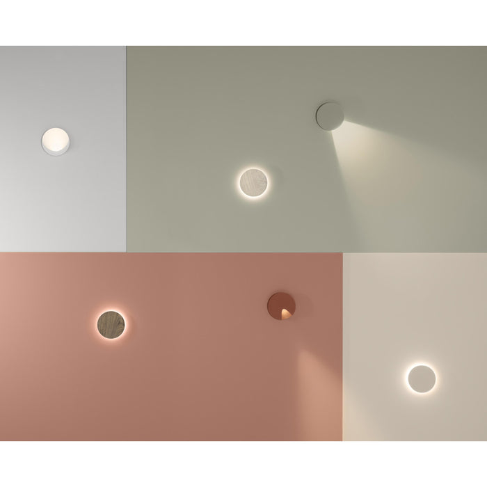Dots 4675 wandlamp LED Ø17.5 Terra Red