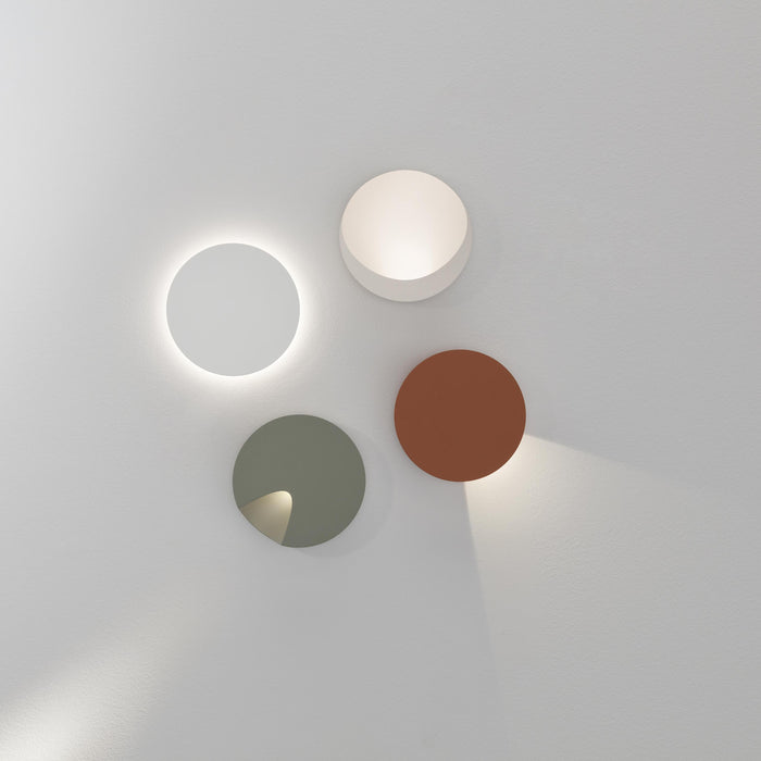 Dots 4675 wandlamp LED Ø17.5 Terra Red