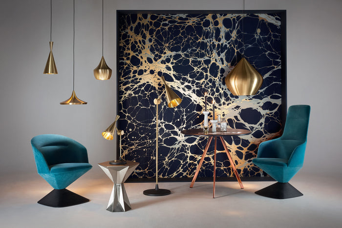 Beat Light vloerlamp zwart