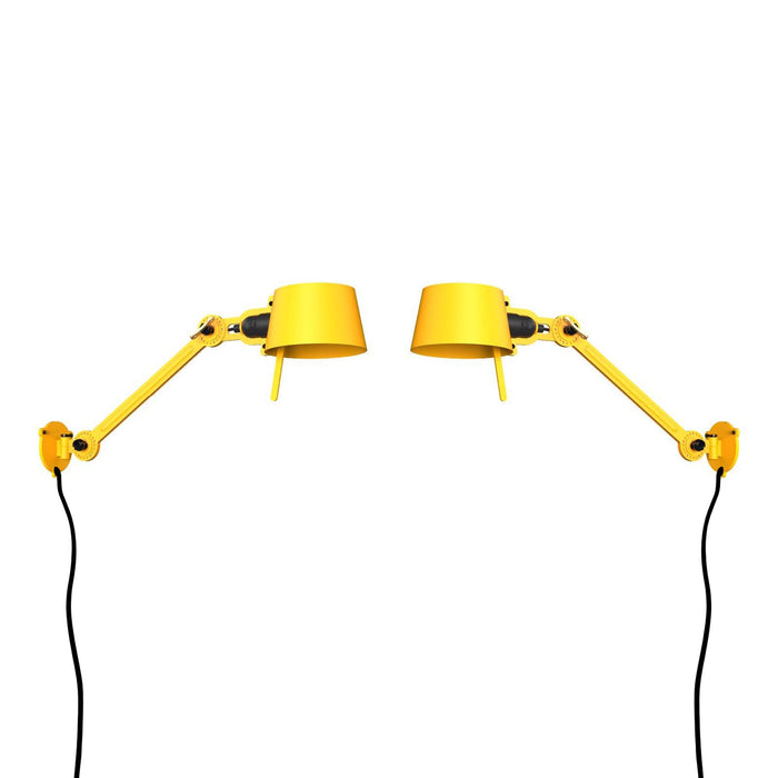 Bolt Bed Sidefit wandlamp met stekker set van 2 Sunny Yellow