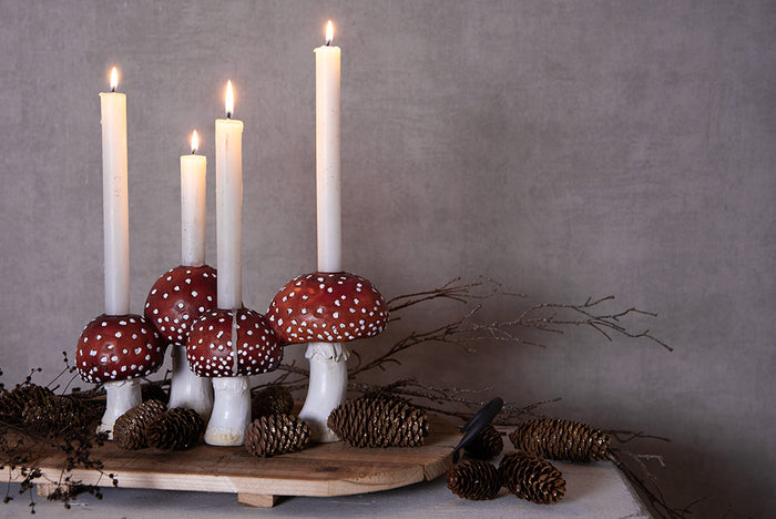 Clayre & Eef Decoratie Dienblad  49x29x2 cm Bruin Hout Rechthoek