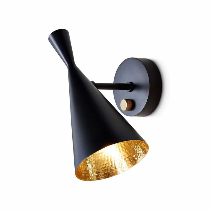 Tom Dixon Beat wandlamp retrofit zwart