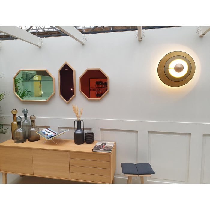 Forestier Cymbal wandlamp LED large Bronze