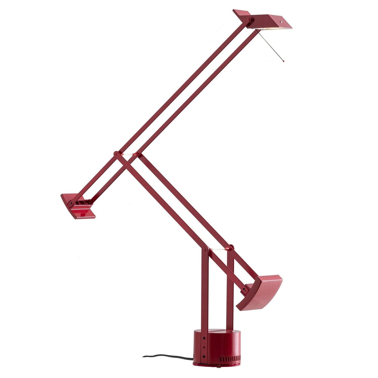 Tizio bureaulamp retrofit rood