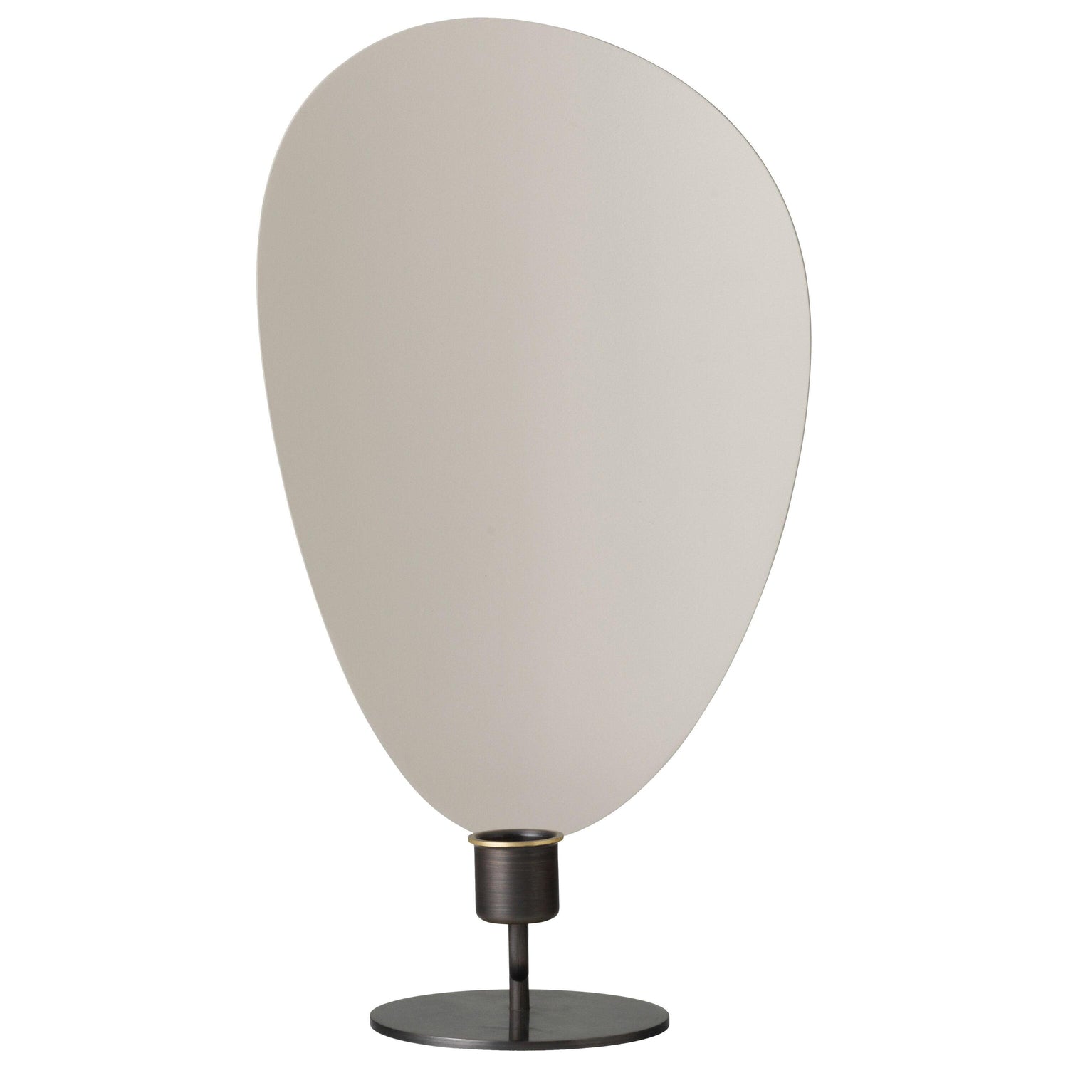 Audo Copenhagen Flambeau kandelaar medium Bronzed Brass|Grey