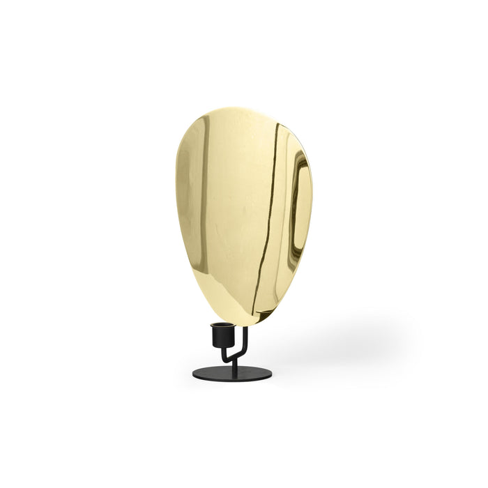 Audo Copenhagen Flambeau kandelaar medium Bronzed Brass|Grey