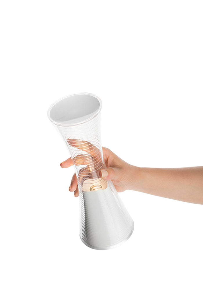 Come Together tafellamp LED oplaadbaar wit