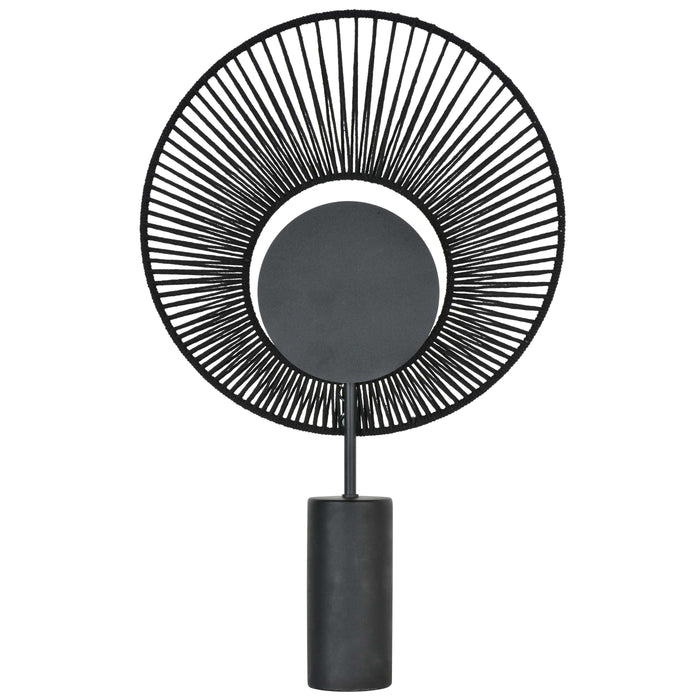 Forestier Oyster tafellamp black