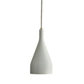 Timber hanglamp small  Ø6.8 messing wit essen