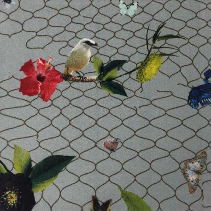 Moooi Carpets Garden of Eden Round Netting vloerkleed 250 wol geel