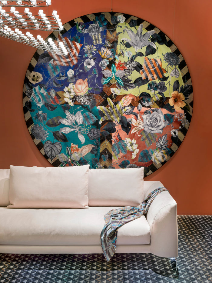 Moooi Carpets Malmaison vloerkleed Ø250 polyamide Guimauve