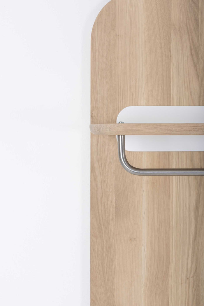 Ena wandkapstok naturel