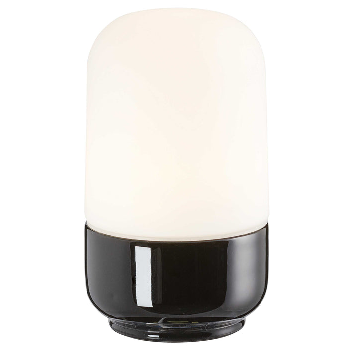 Ifö Electric Ohm 100|170 plafond-en wandlamp LED porselein IP44 Zwart